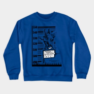 Unusual Suspects: Giraffe:Busted Crewneck Sweatshirt